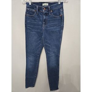 Madewell 10" High Rise Skinny Denim